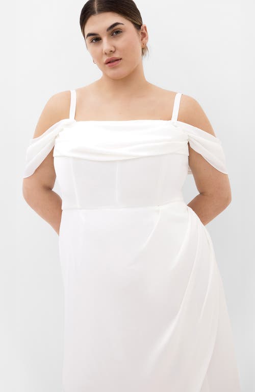 City Chic Forbidden Off The Shoulder Maxi Dress