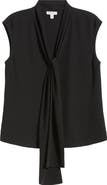 Nordstrom Tie Front Sleeveless Top