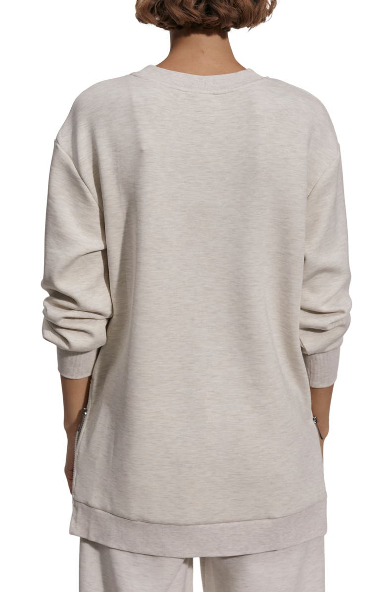 Varley Charter Oversize Sweatshirt, Alternate, color, Ivory Marl