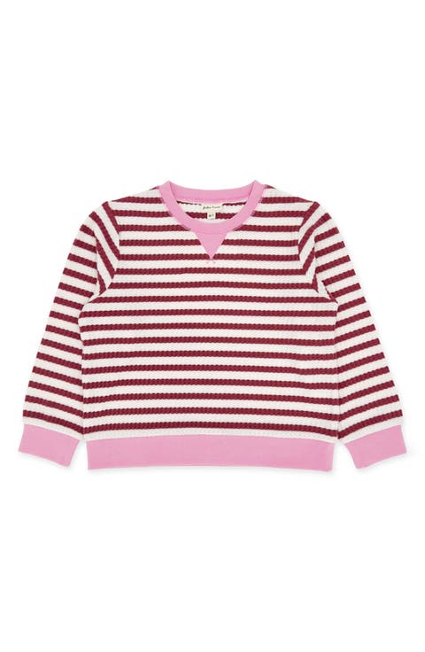 Scout Stripe Waffle Top