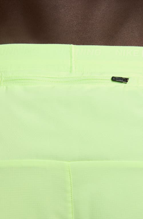 Nike Dri-fit Stride 5-inch Running Shorts In Green