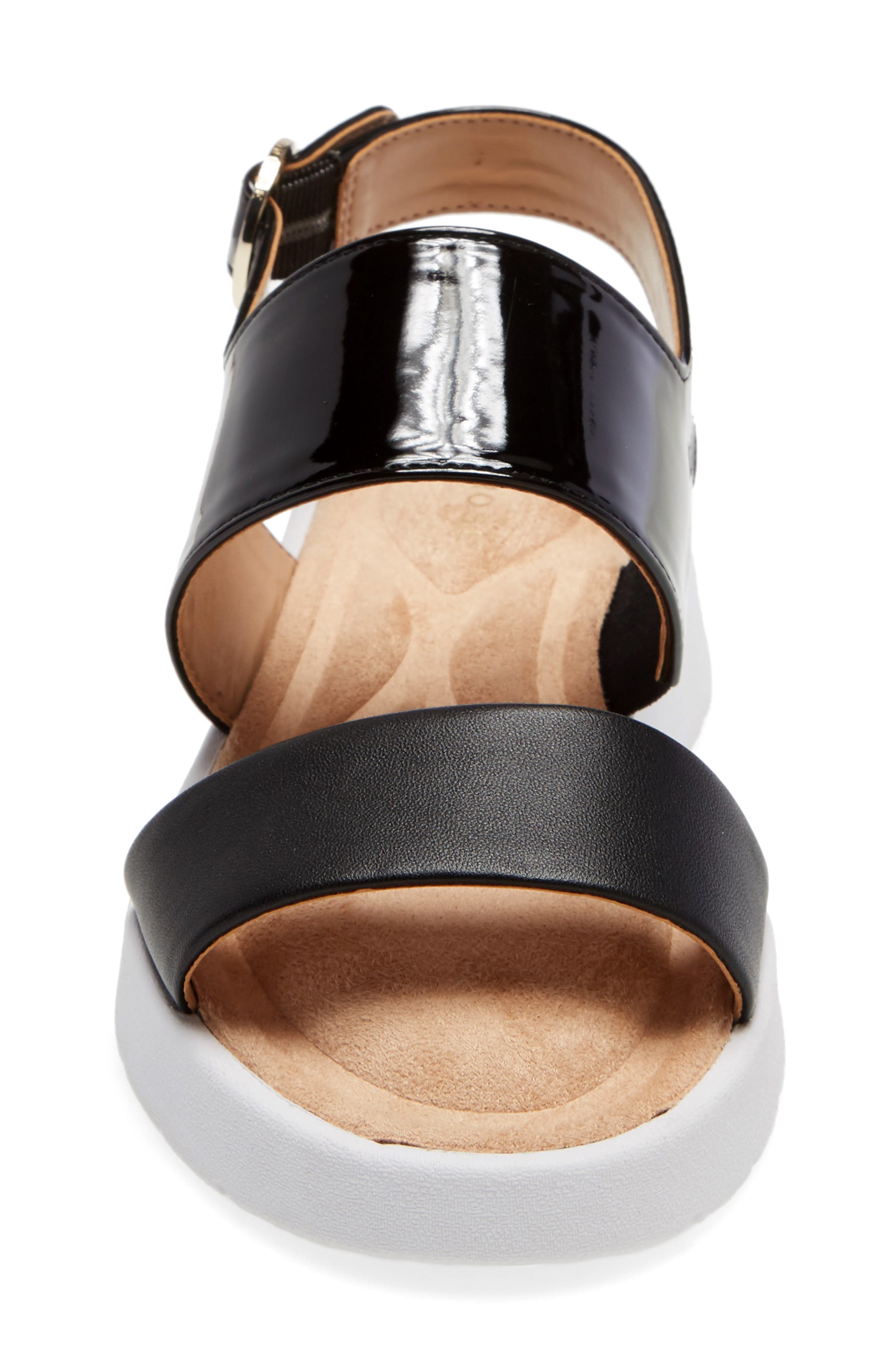 Taryn Rose Laura Platform Wedge Sandal, Alternate, color, 