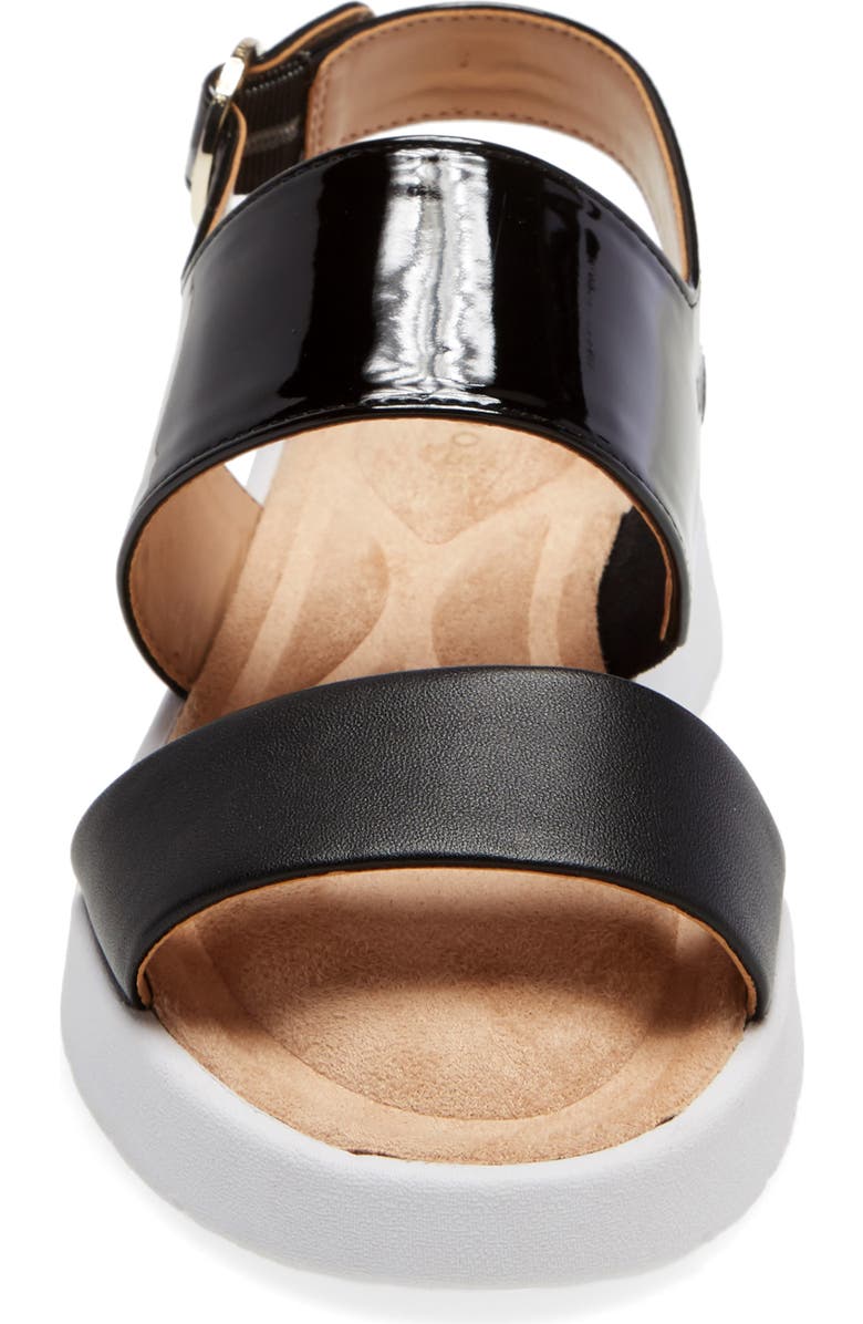 Taryn Rose Laura Platform Wedge Sandal, Alternate, color,