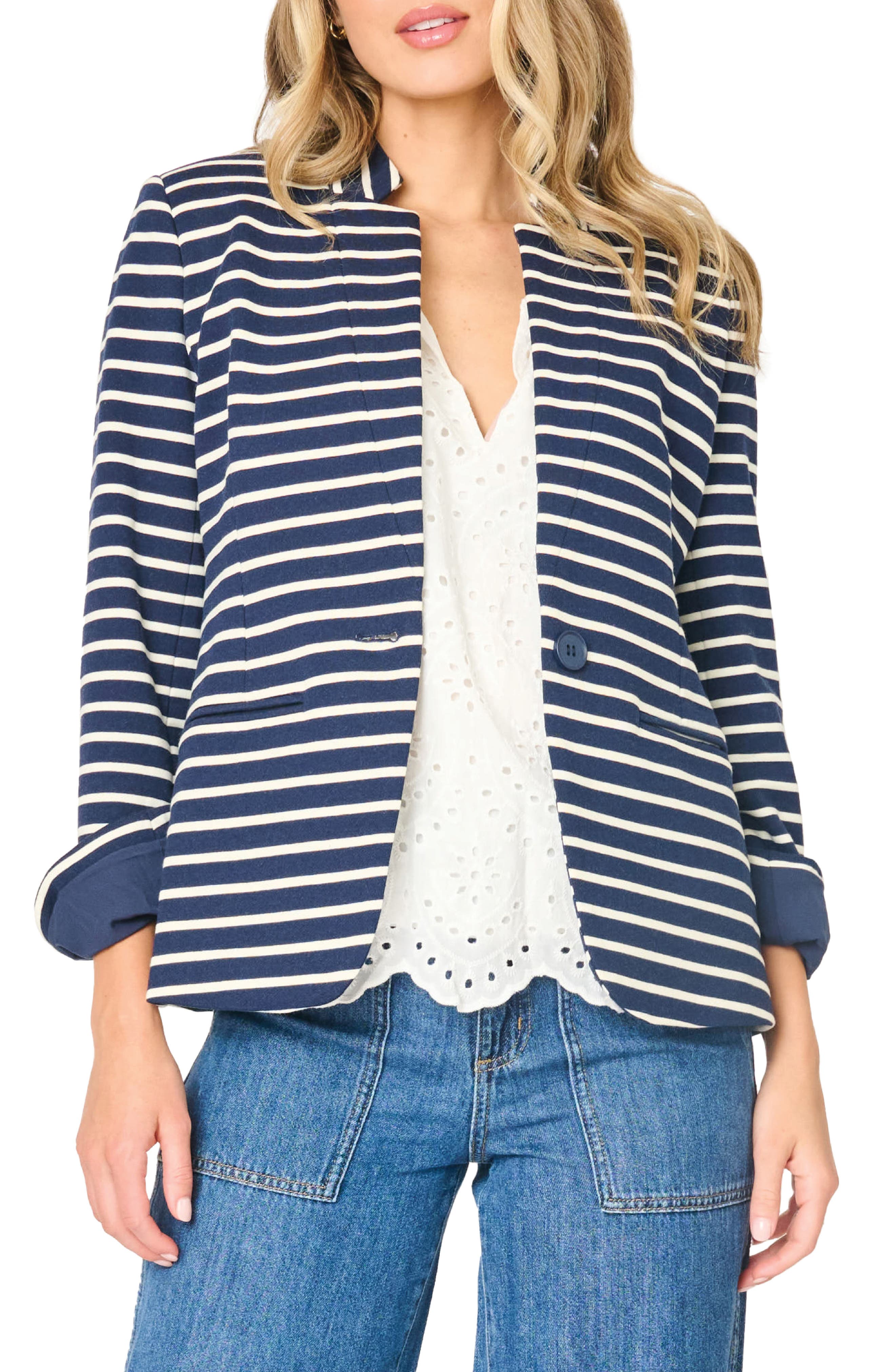 selected NAVY STRIPE