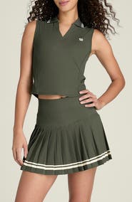 WILSON Rib Sleeveless Performance Polo