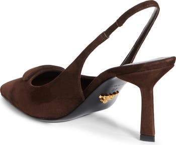 Mesh Slingback Pump