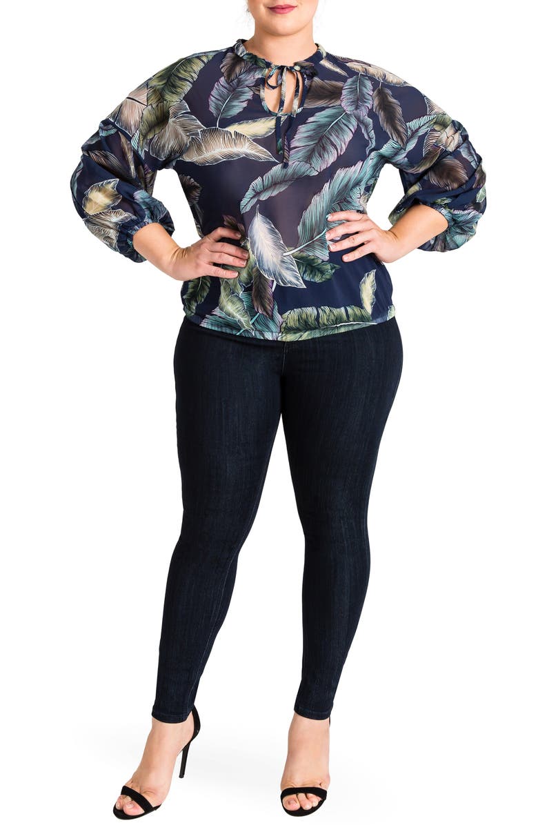 Standards & Practices Lizzy Print Top, Alternate, color, 