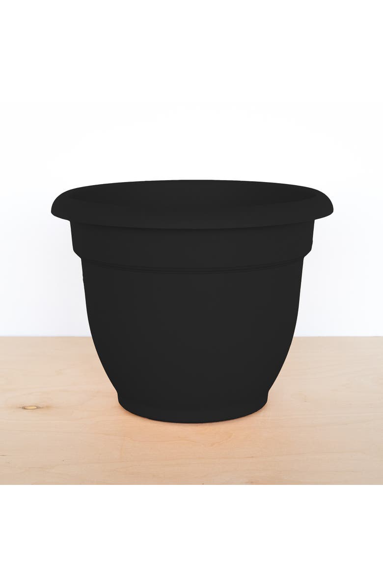 Bloem 12 Inch Ariana Pot Planter, Black, Alternate, color, Black