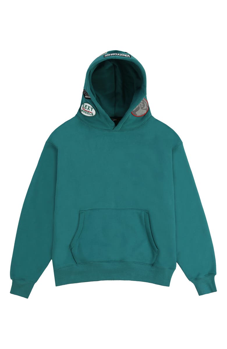 PLEASURES Worms Hoodie, Alternate, color, 