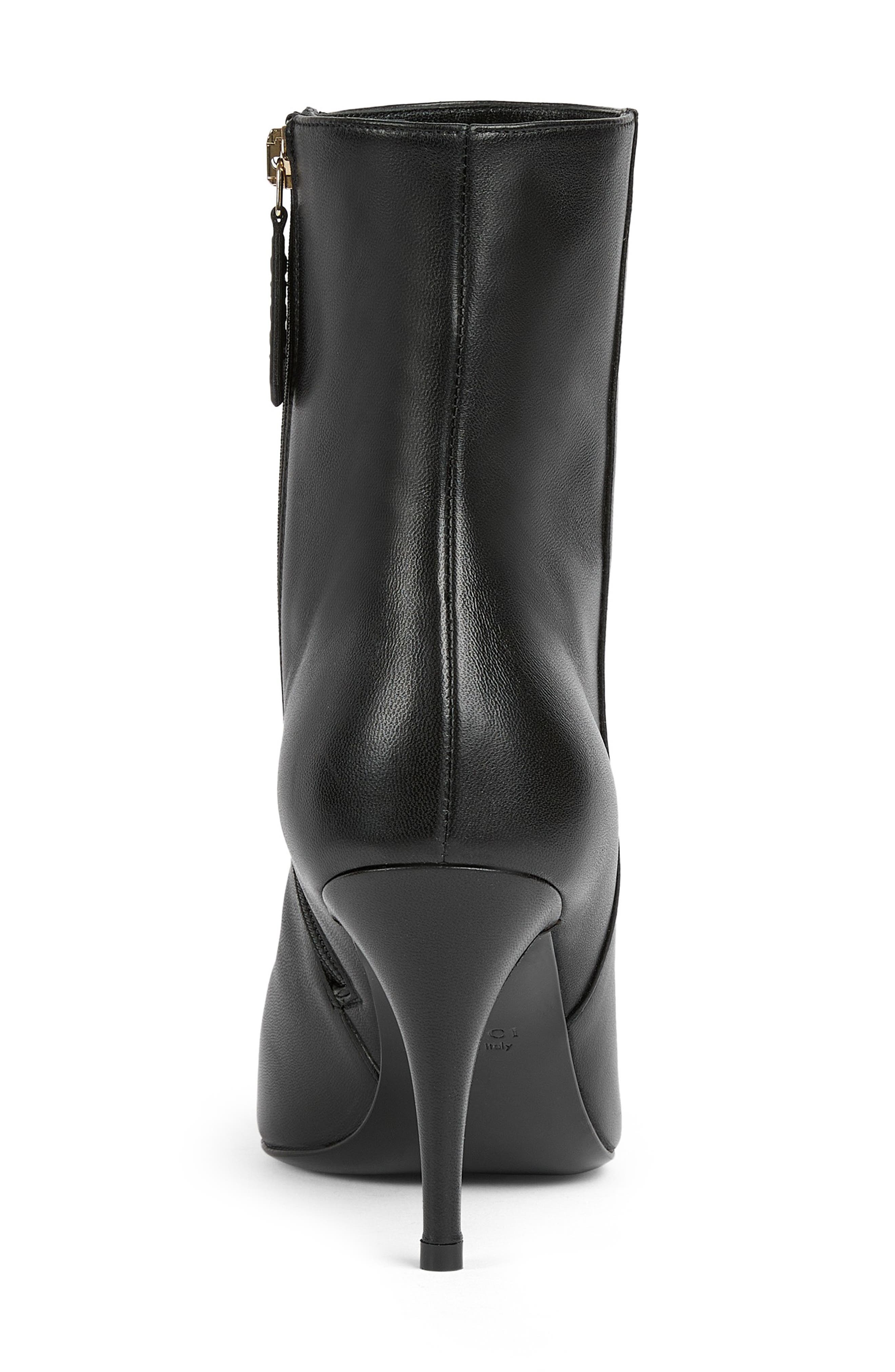 Gucci Erin Pointed Toe Bootie, Alternate, color, 001 Nero
