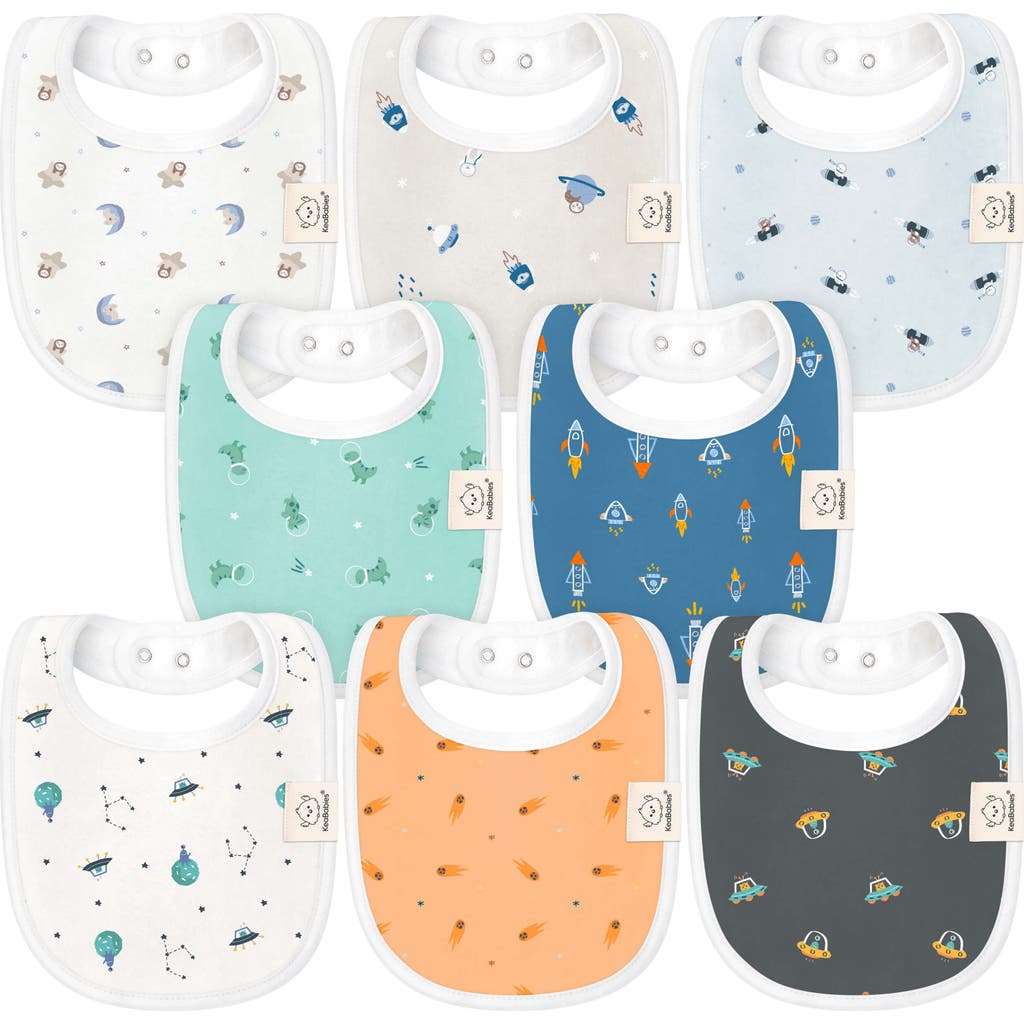 KEABABIES KEABABIES 8-PACK BABY DROOL BIBS