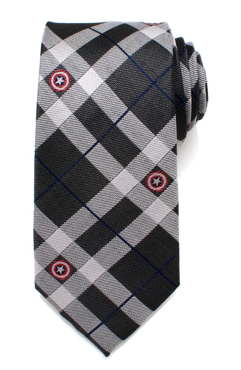 Cufflinks, Inc. 'Captain America' Silk Tie, Main, color, 