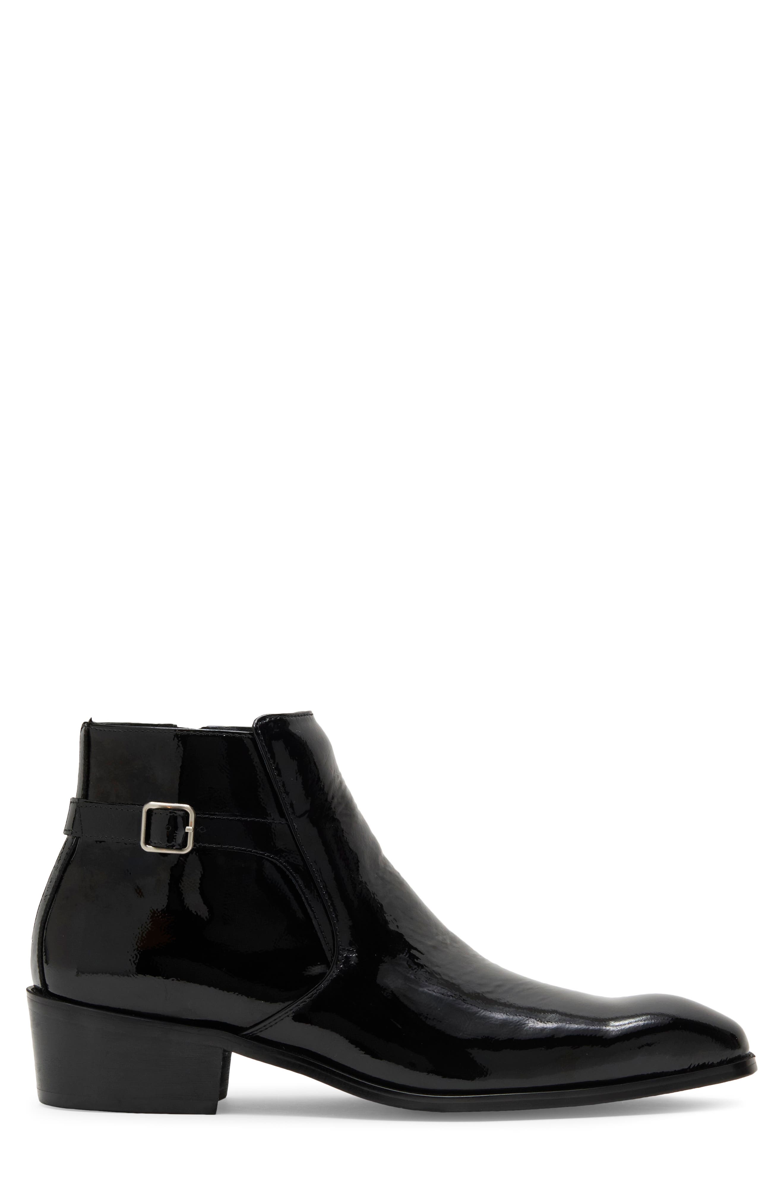 Cervantes Leather Jodhpur Boot, Alternate, color, BLACK