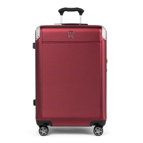 Platinum Elite Hardside Expandable 25" Medium Checked Spinner Luggage