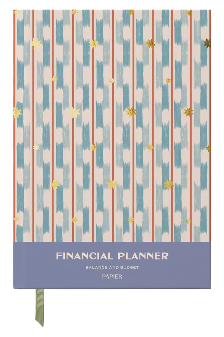 Starry Ikat Financial Planner, Main, color, NO COLOR