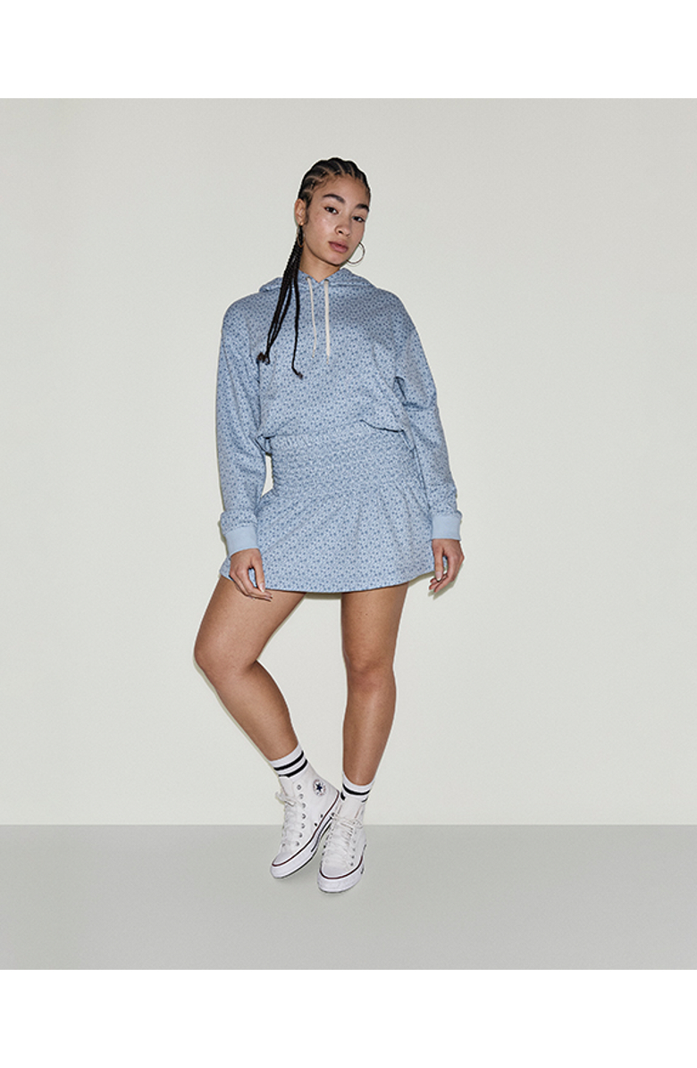 Converse Women's Chuck Floral Skirt, Alternate, color, Clear Skies