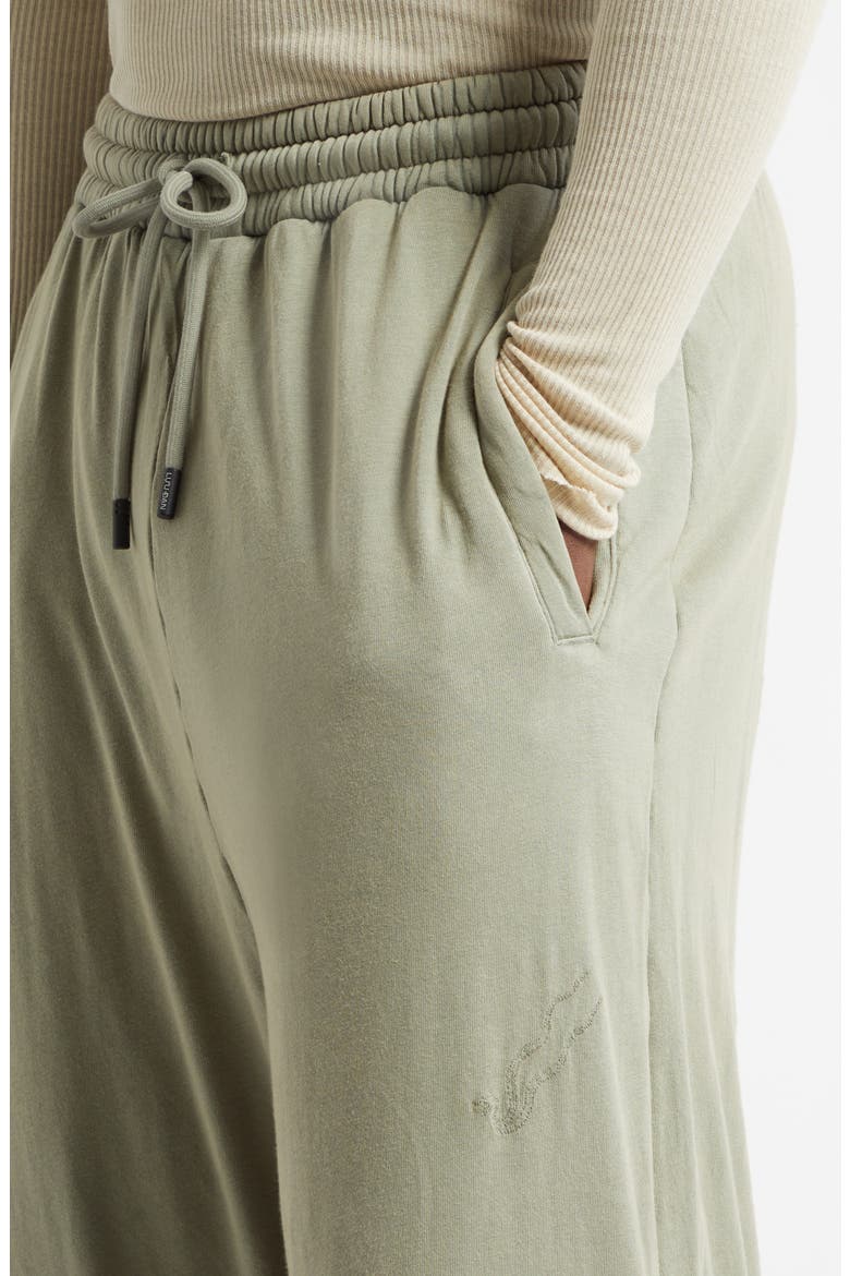 Wadded Bontans Wide Leg Sweatpants, Alternate, color, VETIVER