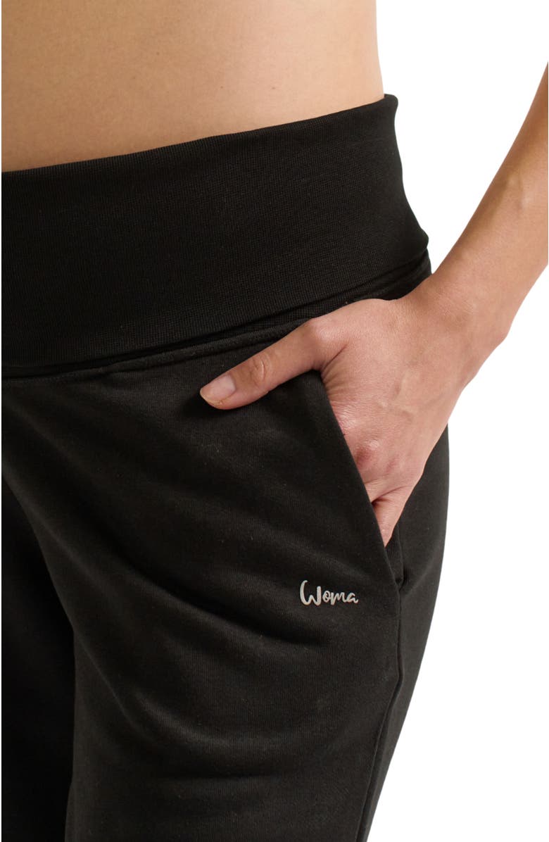 Cache Coeur Woma Maternity Joggers, Alternate, color, Black