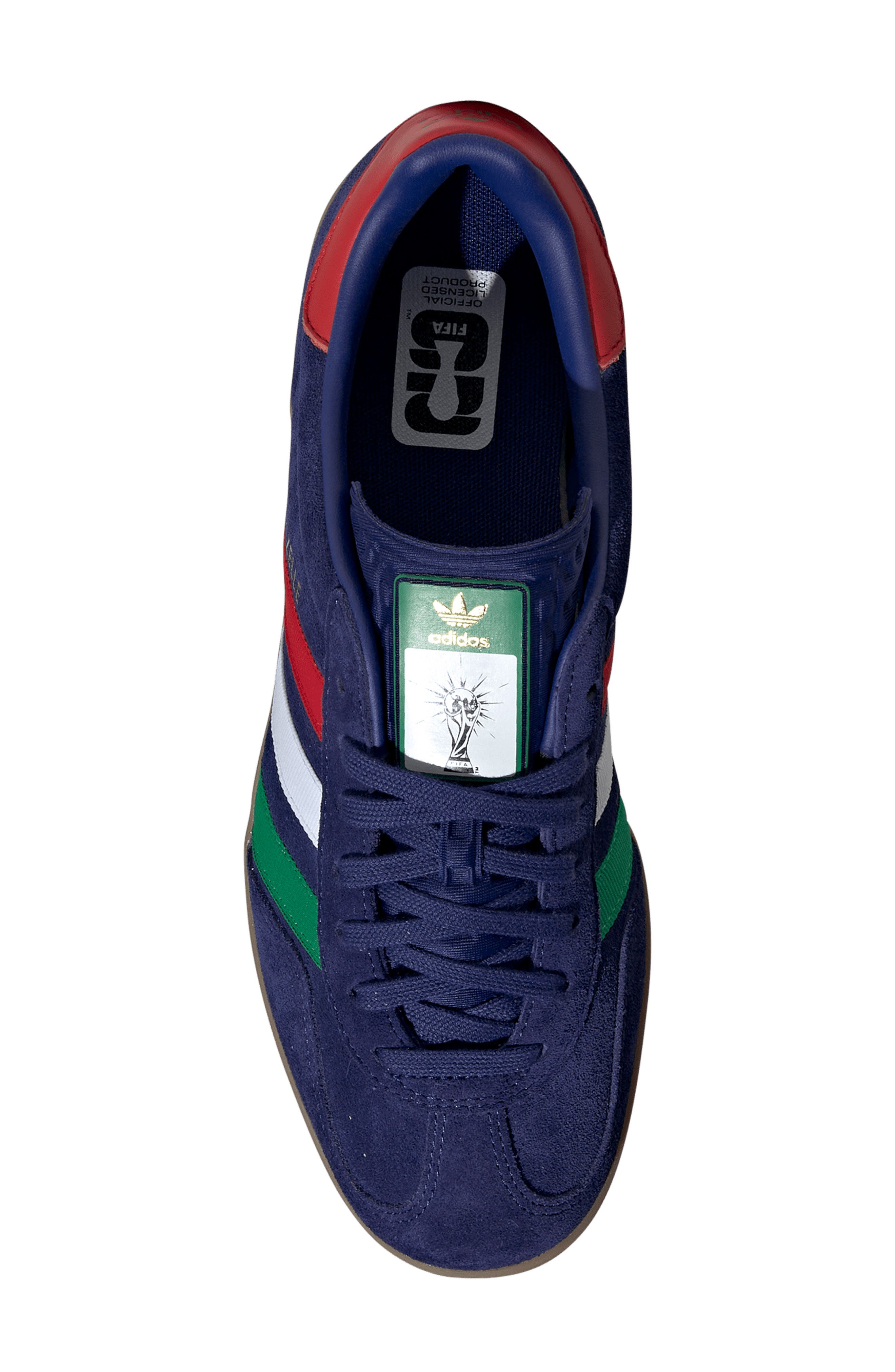 adidas x FIFA Gender Inclusive Gazelle Indoor Sneaker, Alternate, color, 