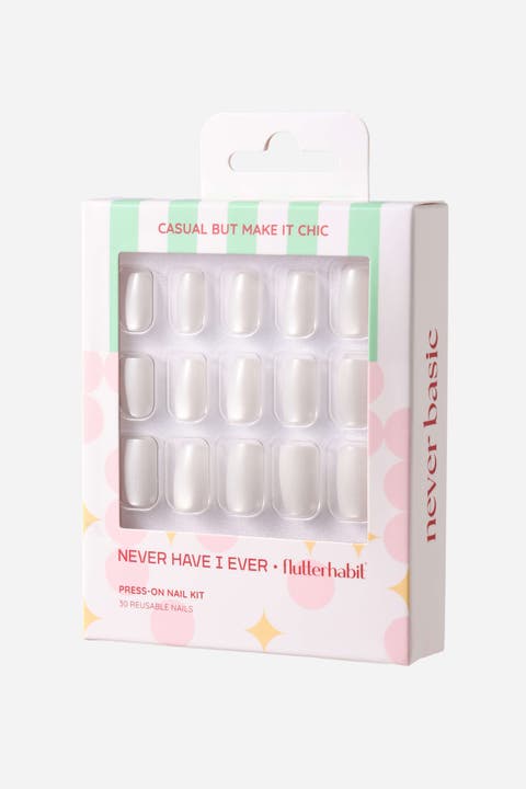 Casual But Make It Chic Square Press on Nails
