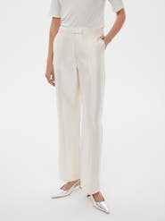 Alas Bridal Tailored Silk Wool Pants