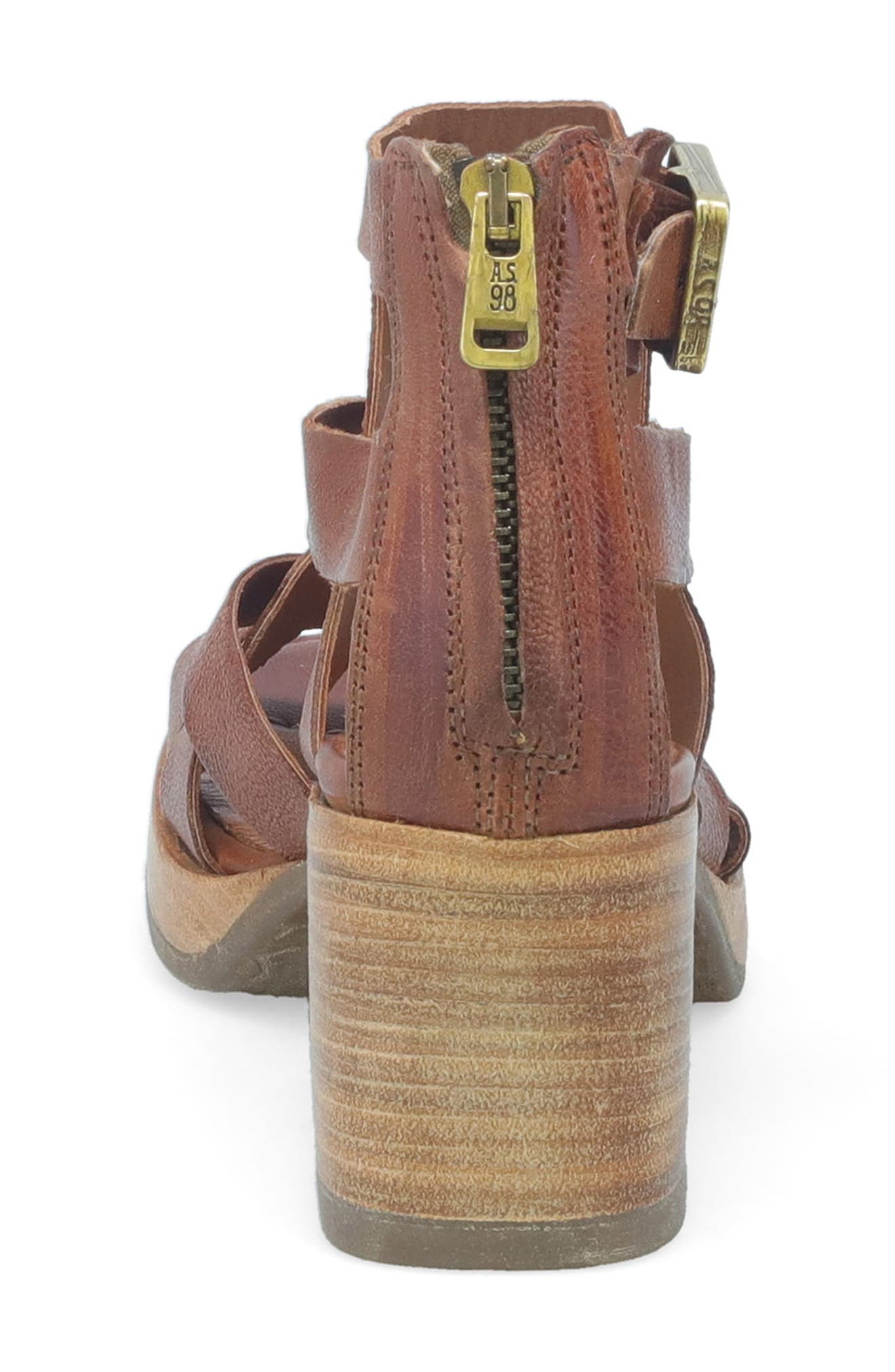 A.S.98 Alfred Ankle Strap Sandal, Alternate, color, 