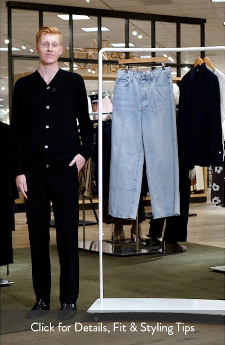 Le Low Baggy Wide Leg Jeans, sales video thumbnail