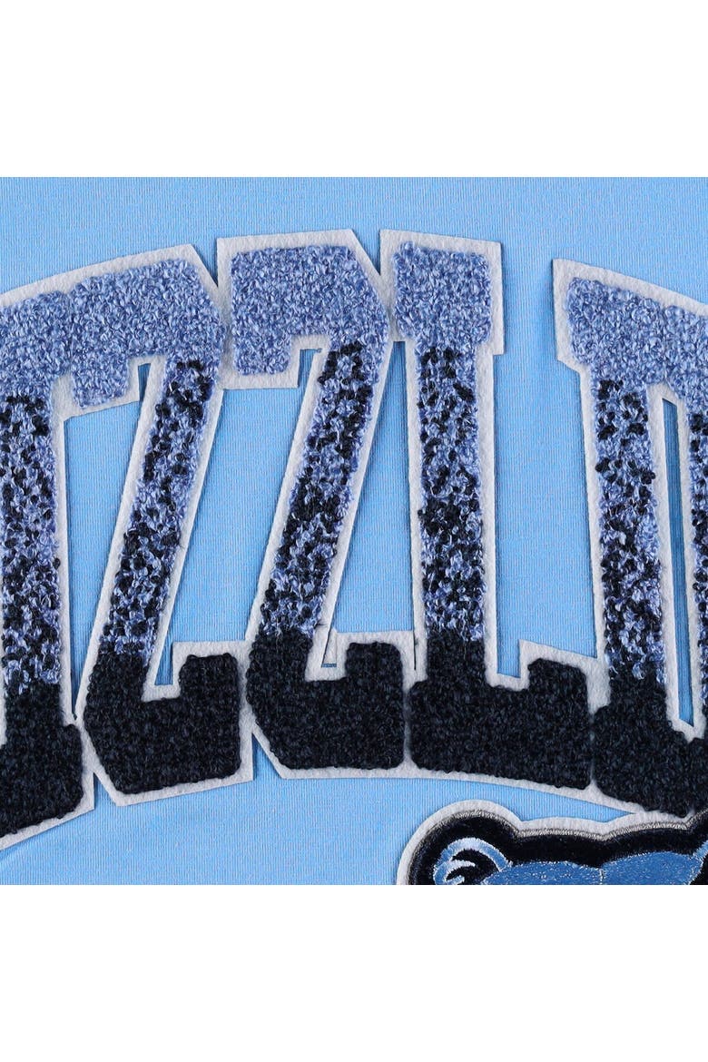 Men's Pro Standard Light Blue Memphis Grizzlies Hometown Chenille T-Shirt, Alternate, color, Light Blue