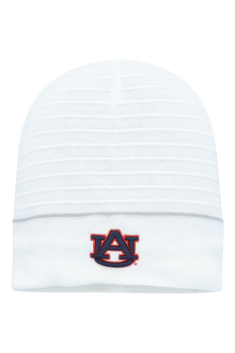 Men's Under Armour White Auburn Tigers 2022 Sideline Lifestyle CGI Performance Beanie, Main, color, White