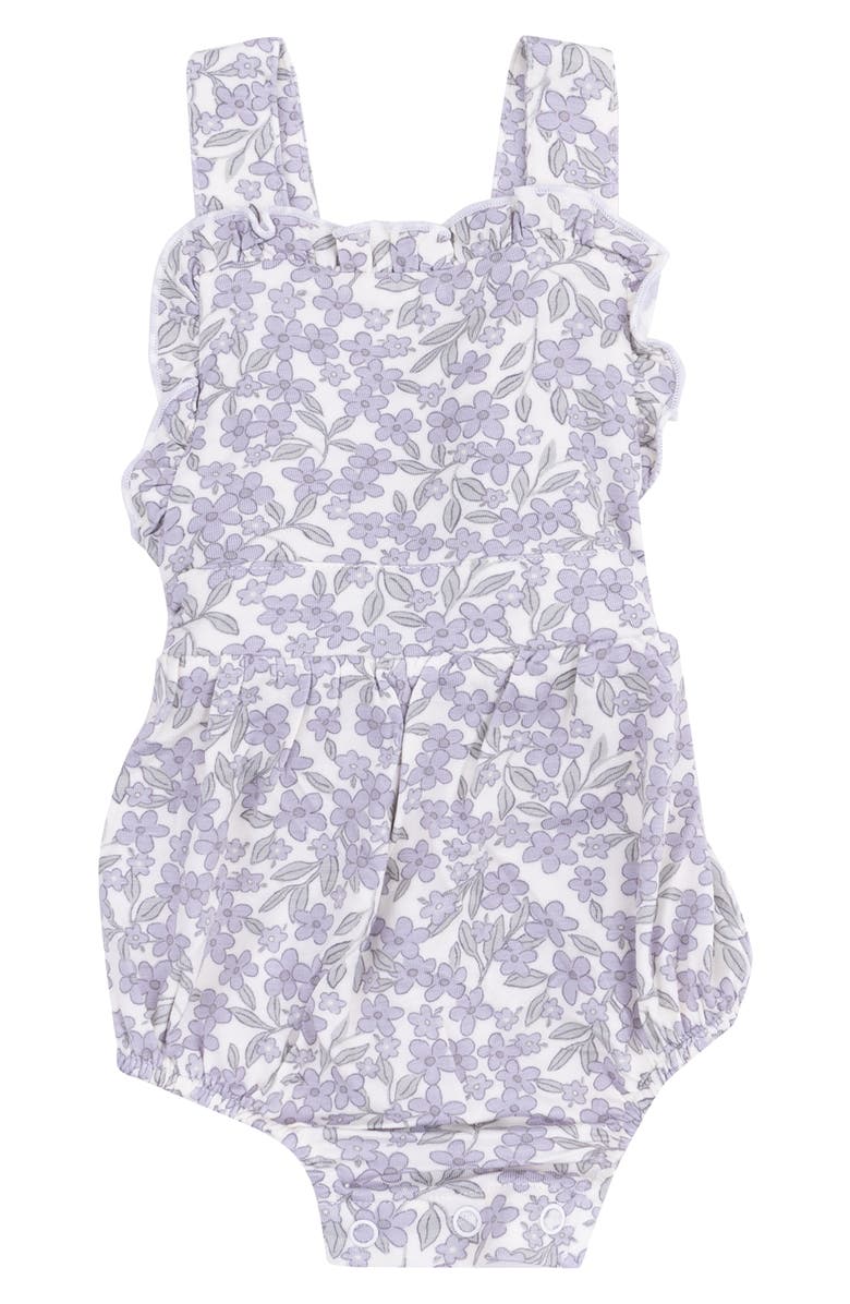 Angel Dear Forget Me Not Floral Bubble Bodysuit, Main, color,