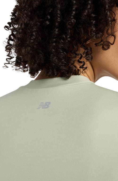 New Balance Nb Define Crop Fitted Performance T-shirt