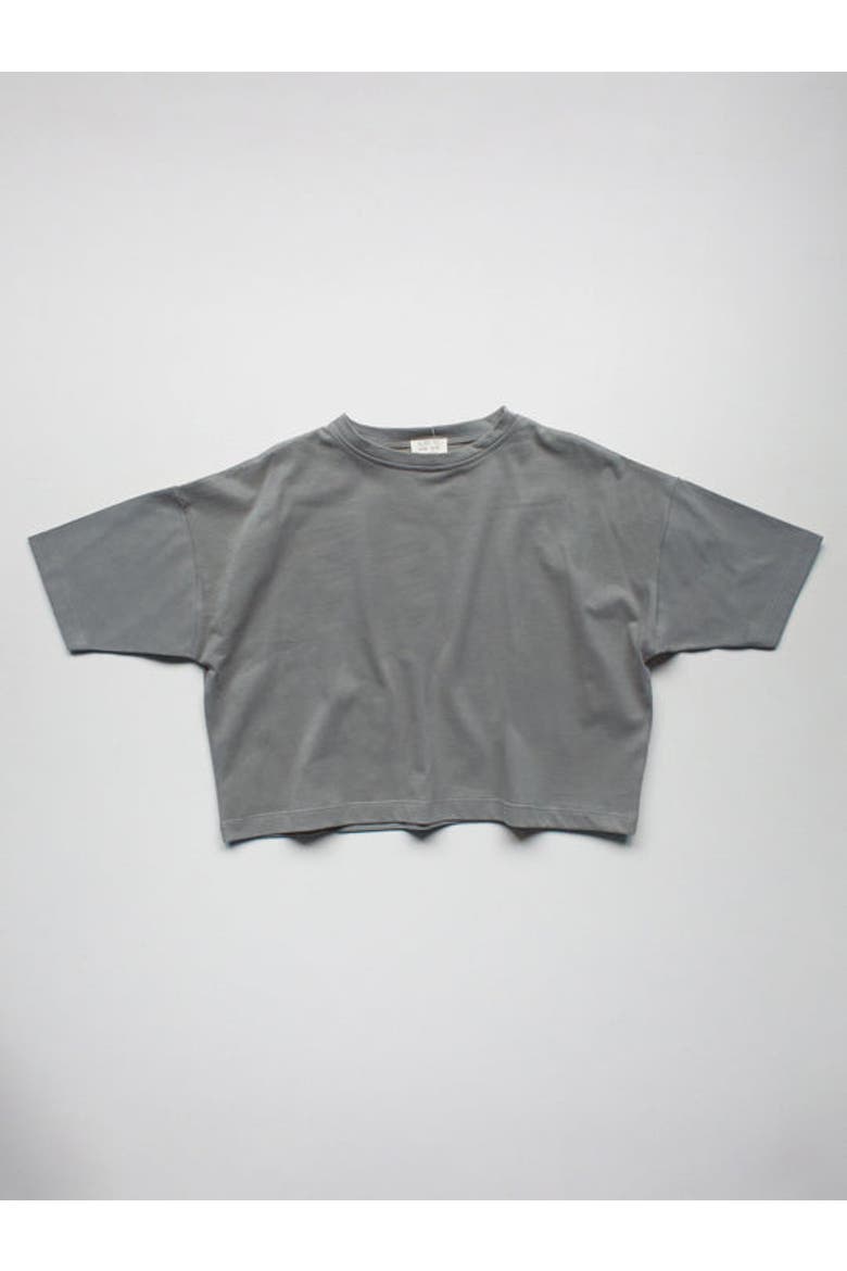 The Oversized Tee, Main, color, lead gray