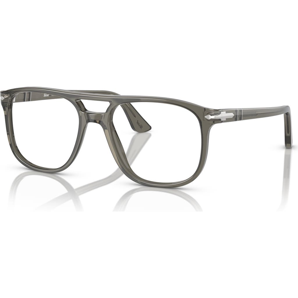 Persol 54mm Pilot Optical Glasses In Green