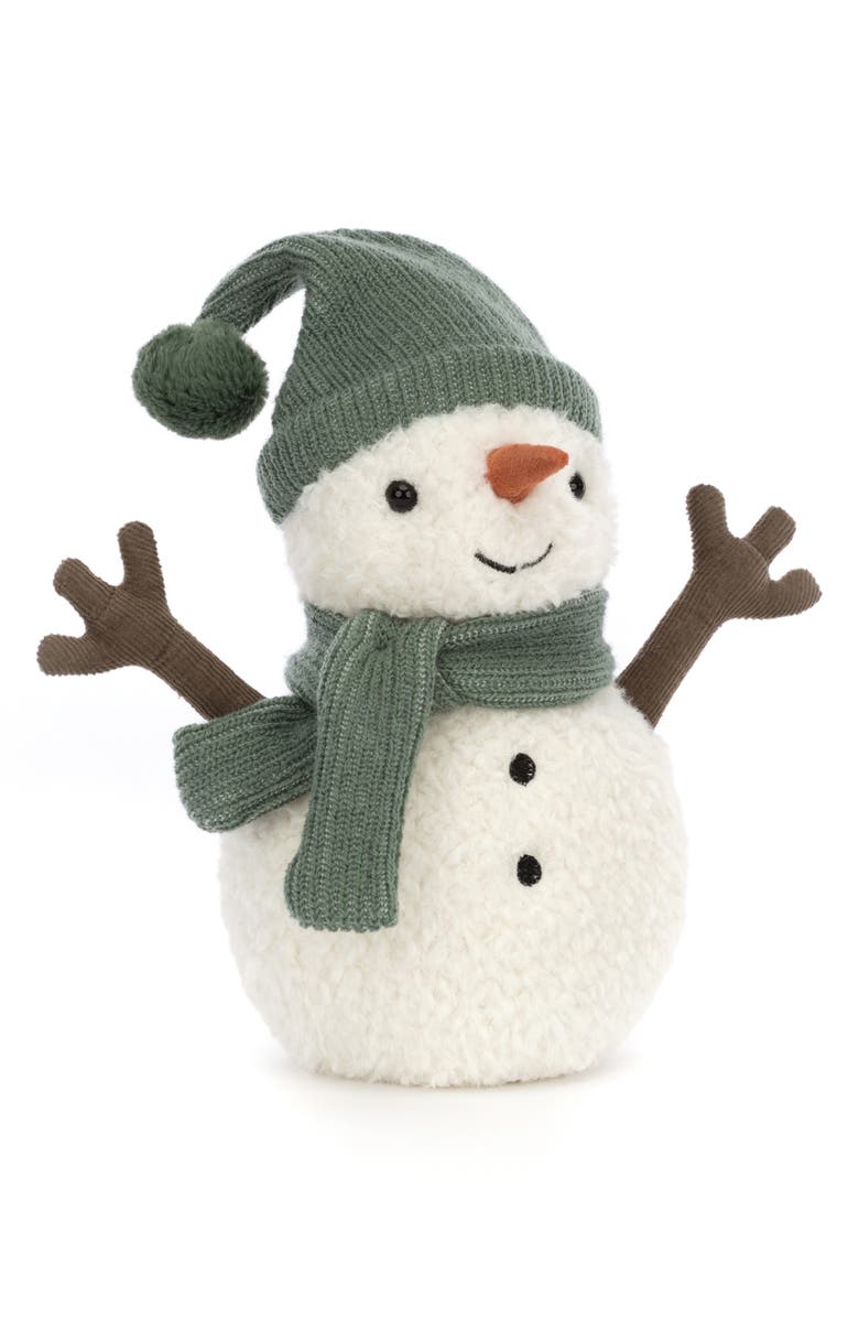Jellycat Maddy Snowman Plush Toy, Main, color,