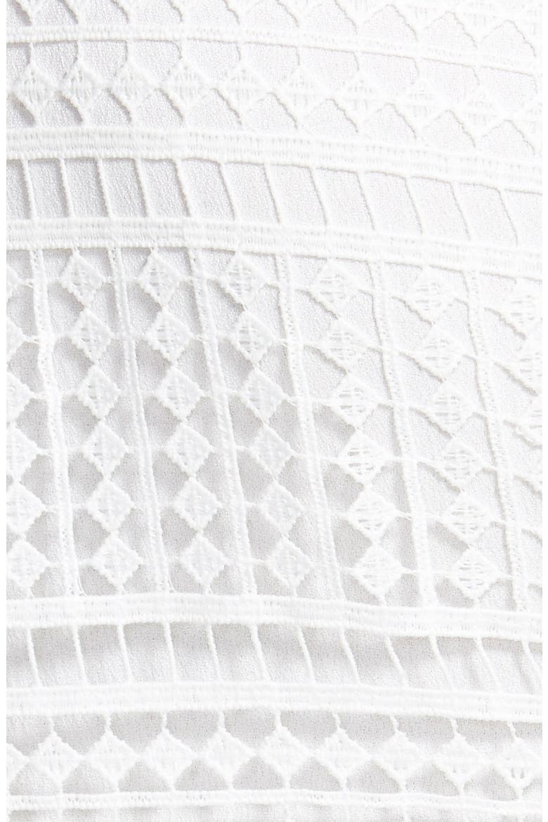 Lace Overlay Pencil Skirt, Alternate, color, IVORY