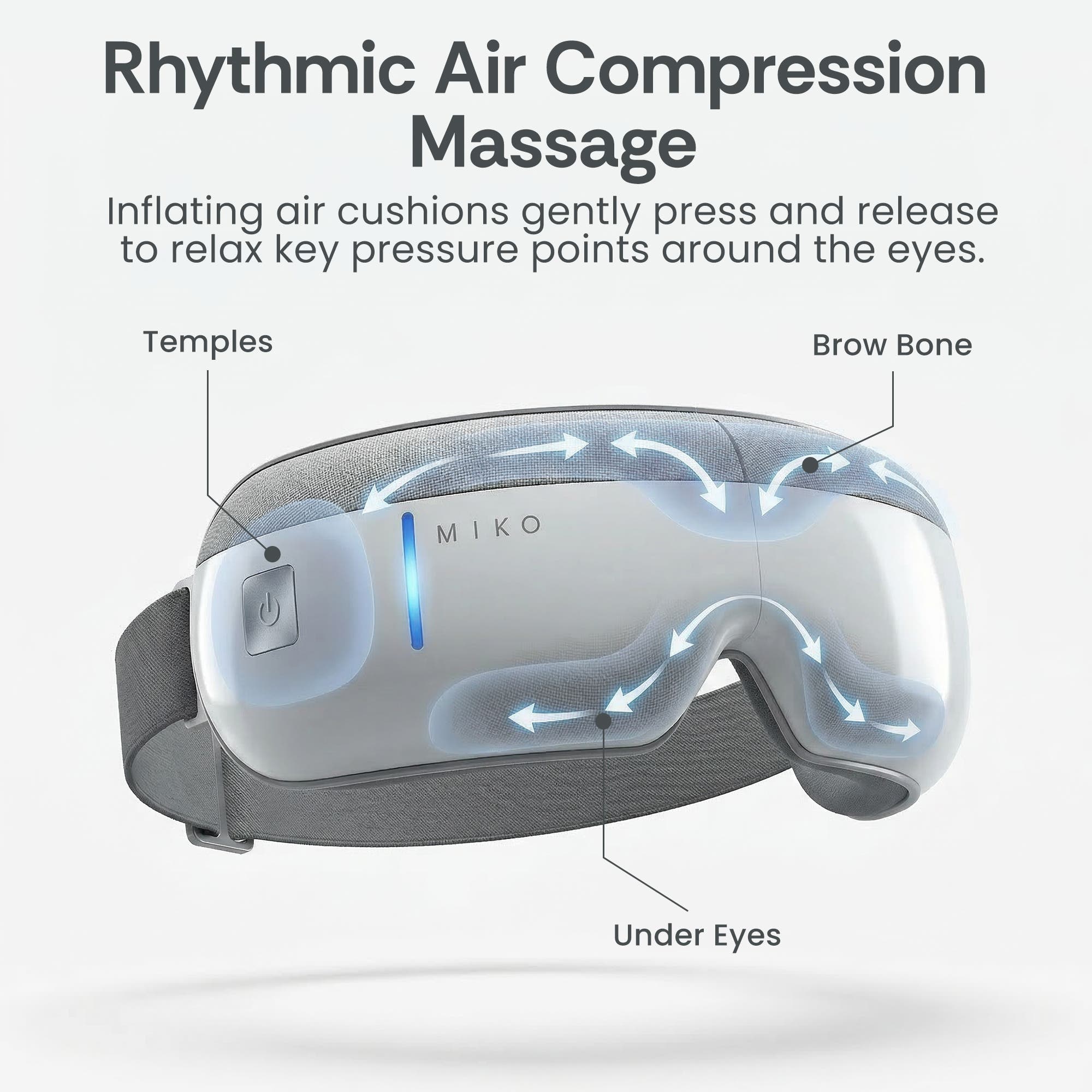 MIKO Gaze Eye Massager with Heat & Bluetooth | Nordstrom