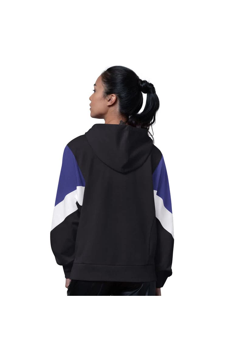 Women's Starter Black Baltimore Ravens Scrimmage Hoodie, Alternate, color, Black