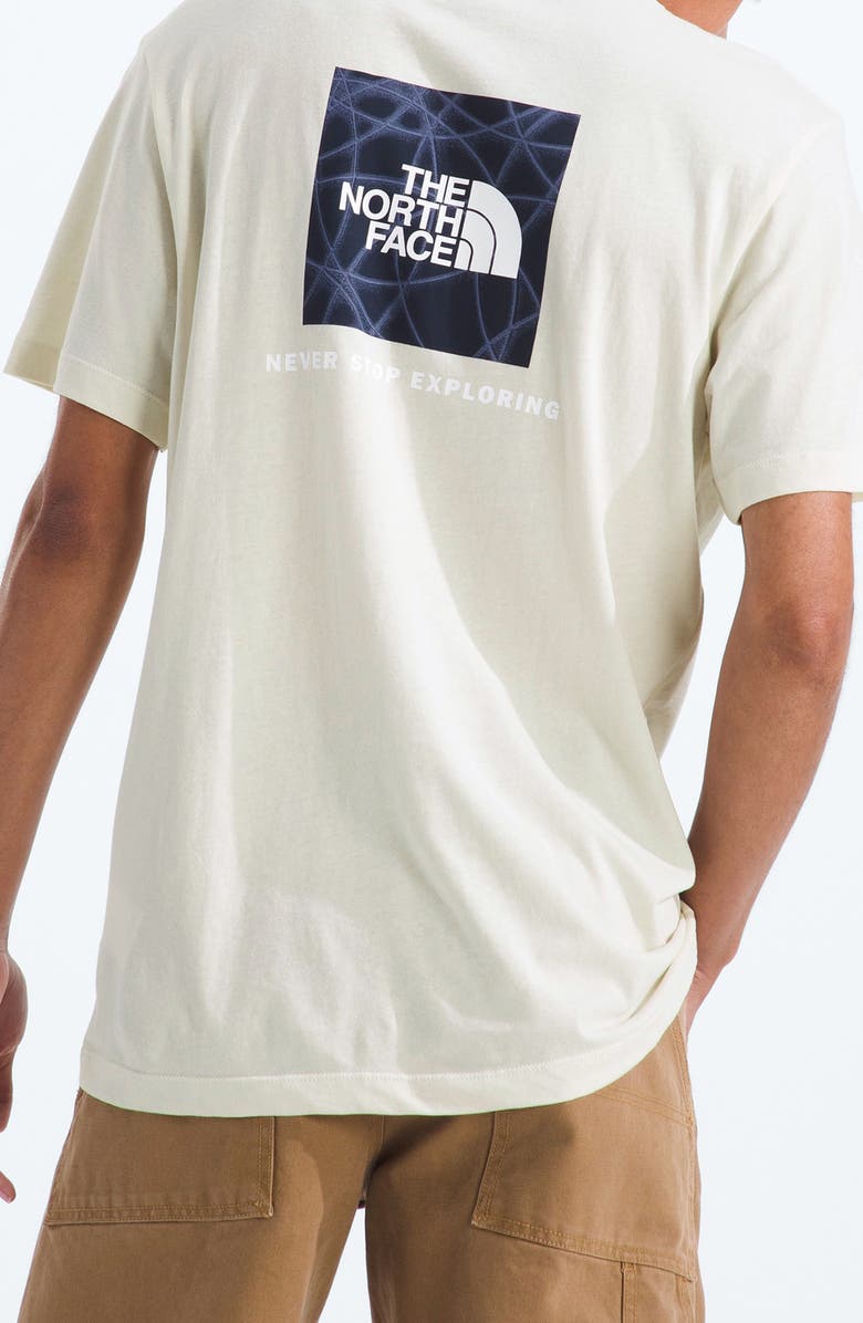 The North Face Evolution Sun Halos Cotton Graphic T-Shirt, Alternate, color, White Dune