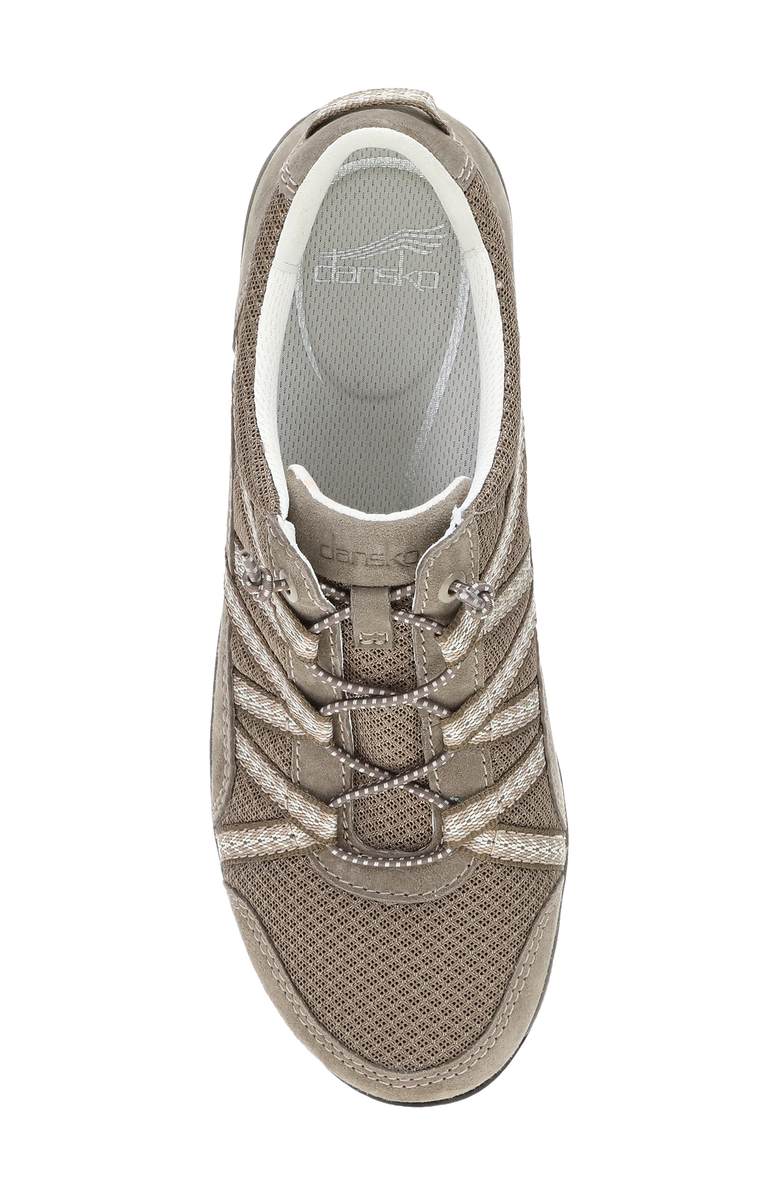 Harlyn Sneaker, Alternate, color, WALNUT SUEDE