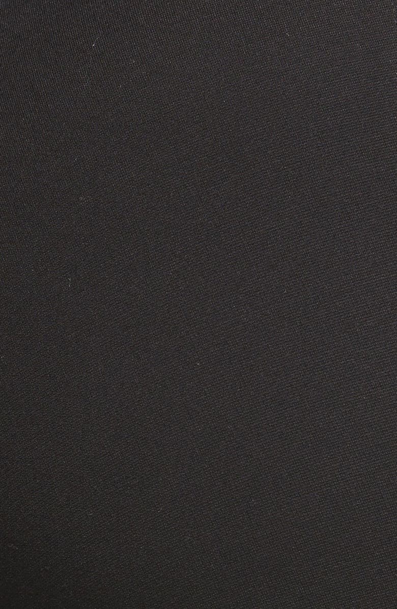 Eileen Fisher Slim Knit Pants with Yoke Detail, Alternate, color, 