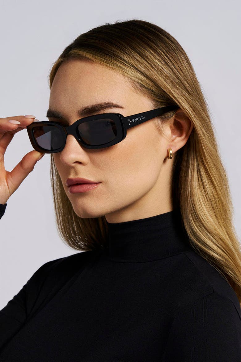 Women's Seraphine Polarized Sunglasses, UPF 50+ Sun Protection, Alternate, color, Black