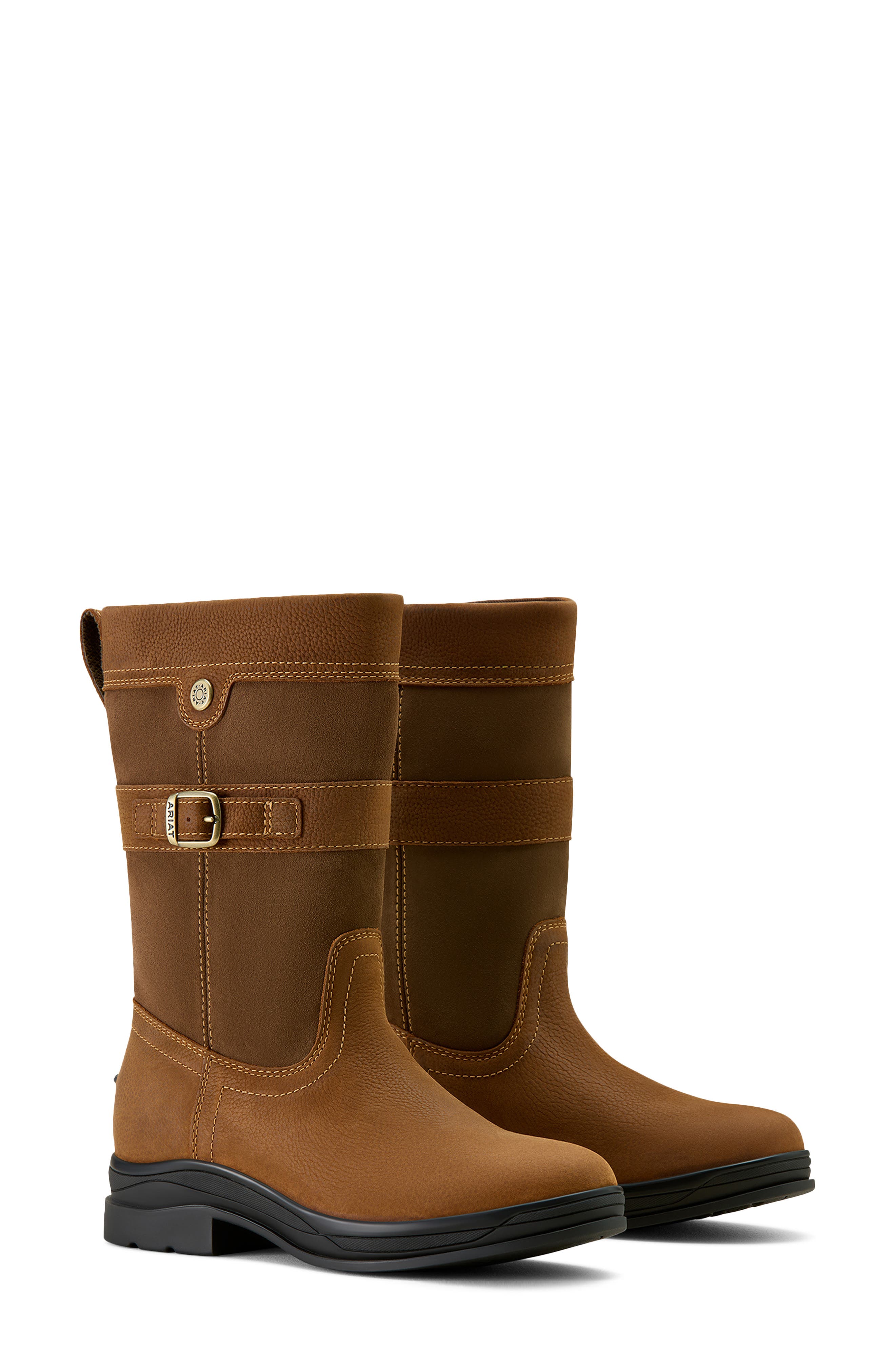 Ariat Bampton Waterproof Boot, Alternate, color, Baked Brown