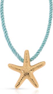 Ettika Starfish Pendant Necklace