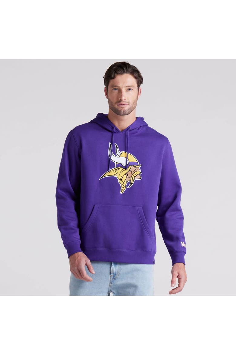 Men's Fanatics  Purple Minnesota Vikings Legacy Fleece Pullover Hoodie, Alternate, color, Purple
