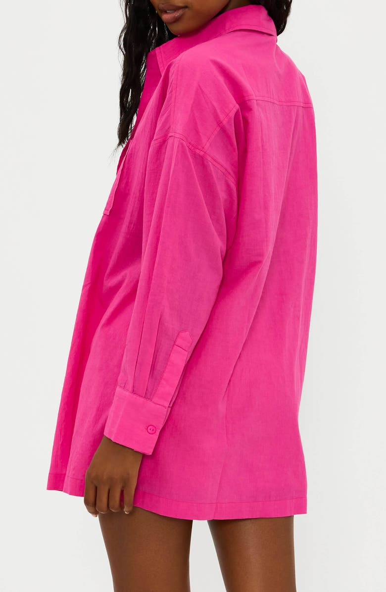 Beach Riot Alexa Cotton Cover-Up Shirt, Alternate, color, 