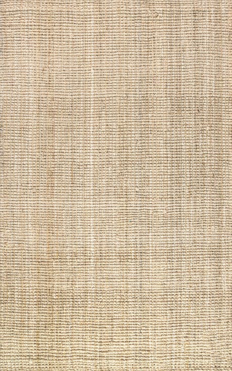 Hiro Hand Woven Chunky Jute Area Rug