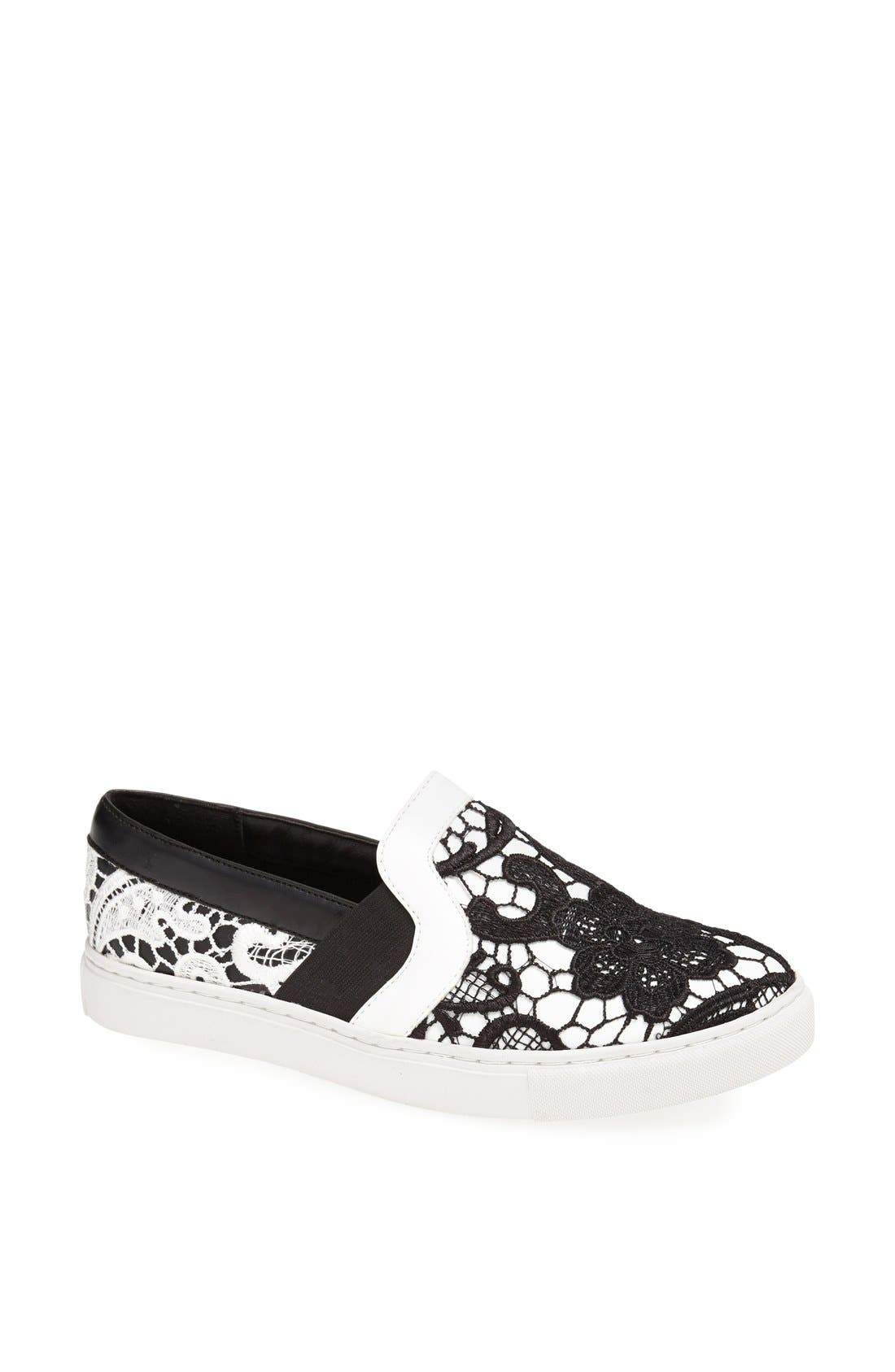 'Gulible' Sneaker, Main, color, BLACK/ WHITE