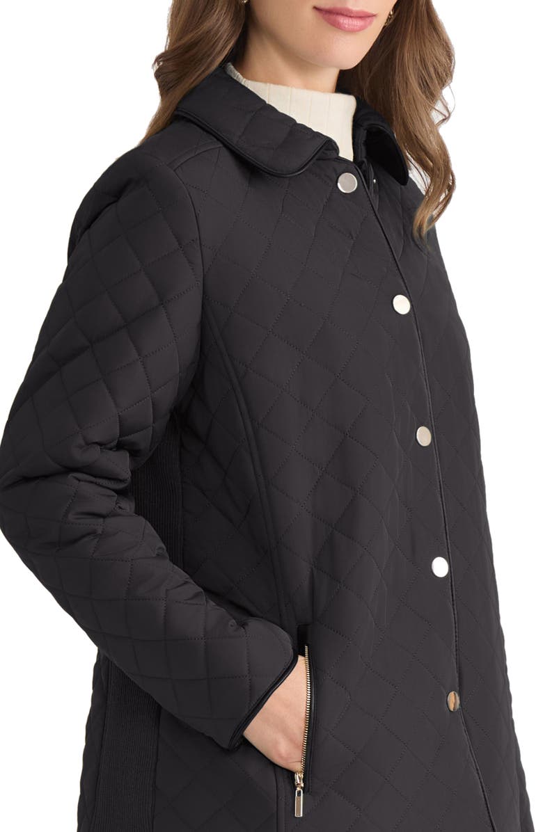 Jones New York Quilted Jacket, Alternate, color, Jones Black