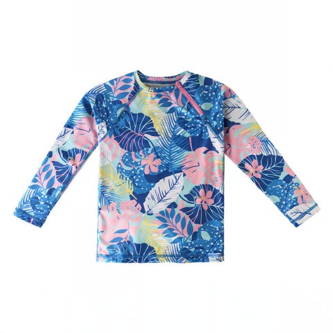 Zippy Long Sleeve Sun & Swim Shirt (Toddler, Little Kid, Big Kid)
