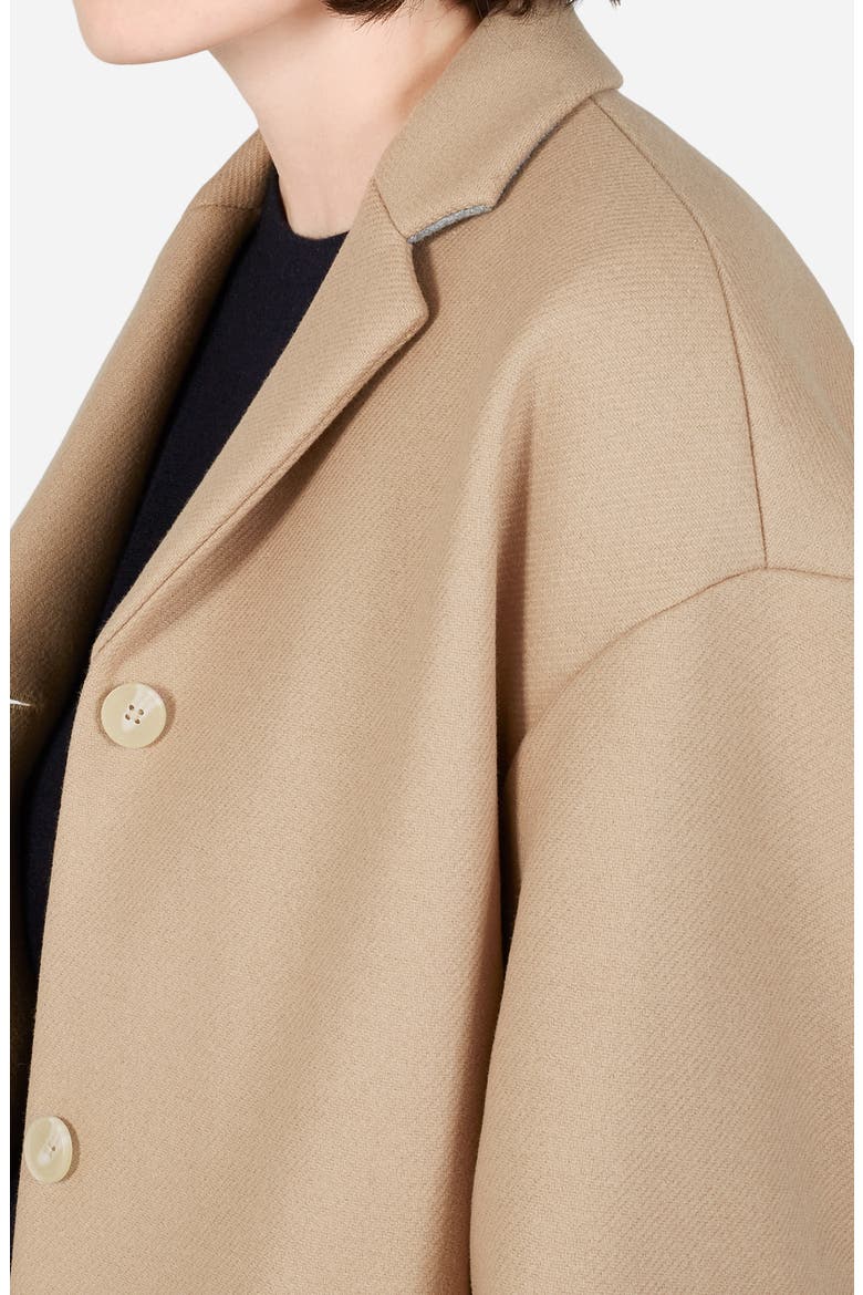 The Cocoon Wool Blend Coat, Alternate, color, CAMEL